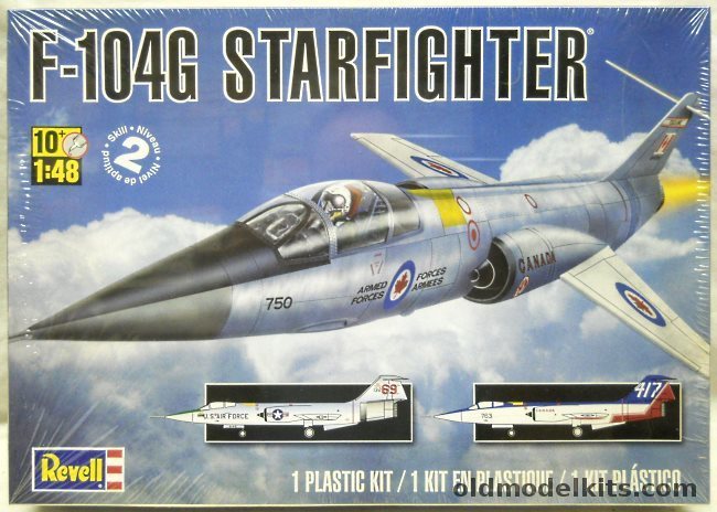 Revell 1/48 F-104G / ACF-104 Starfighter - USAF / Canadian RCAF - (ex- Monogram), 85-5324 plastic model kit